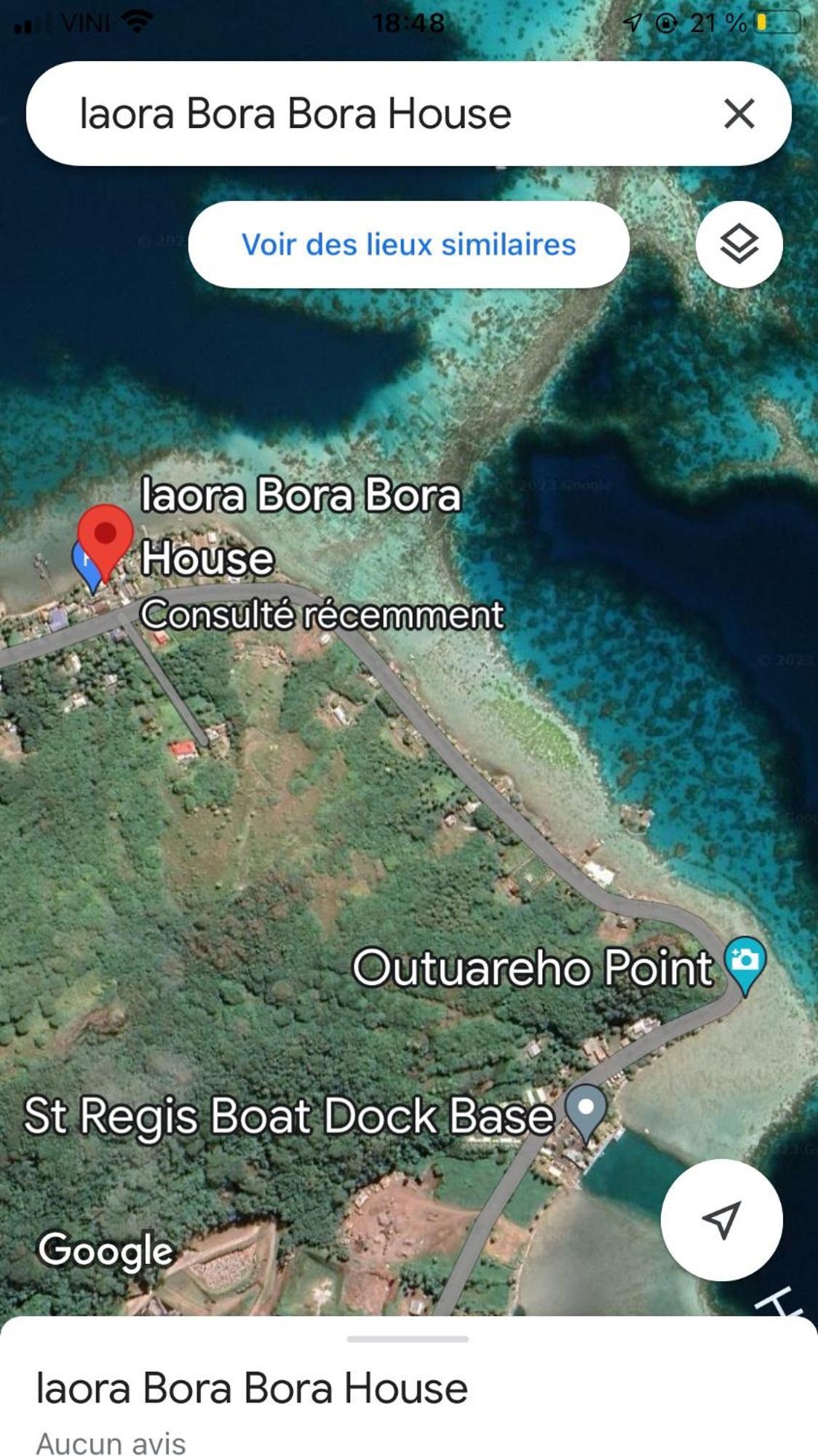 波拉波拉Iaora Borabora House Puhia公寓 外观 照片