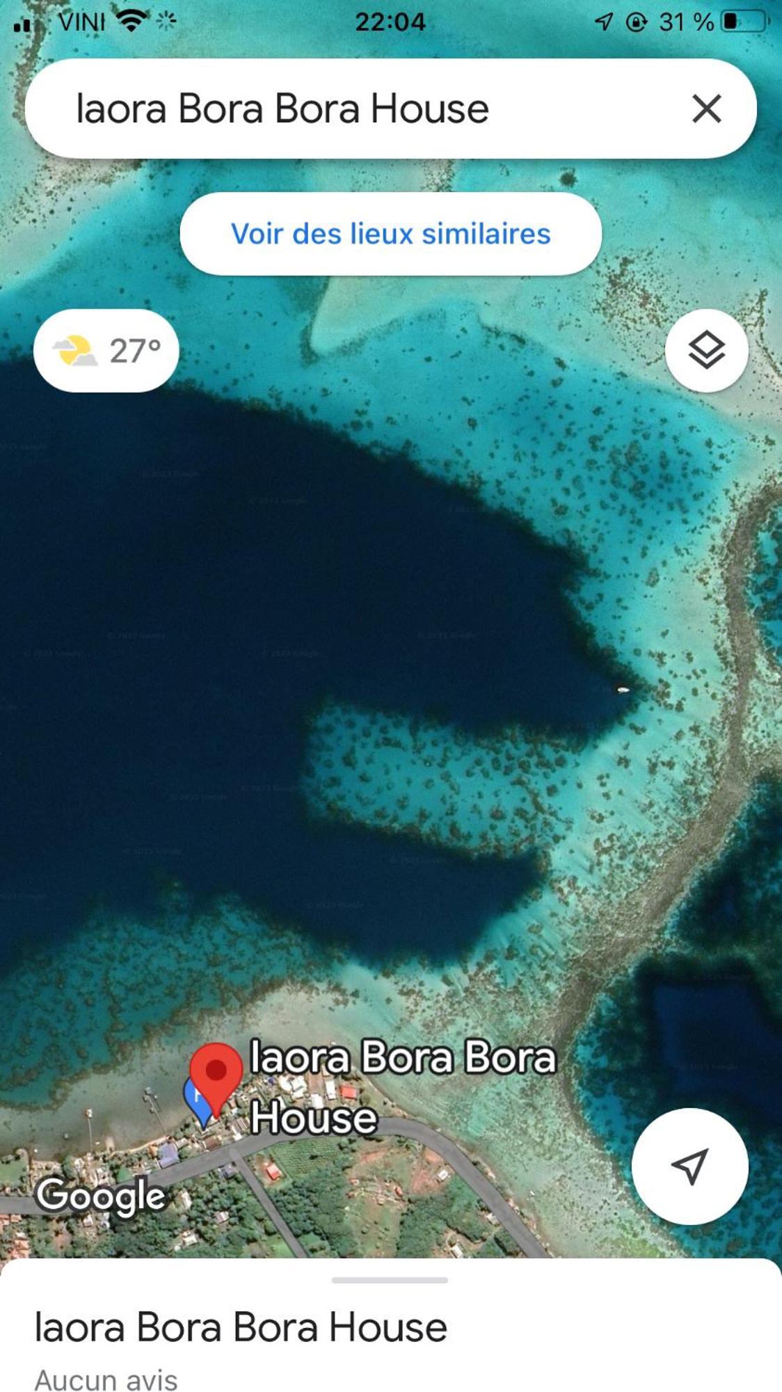 波拉波拉Iaora Borabora House Puhia公寓 外观 照片