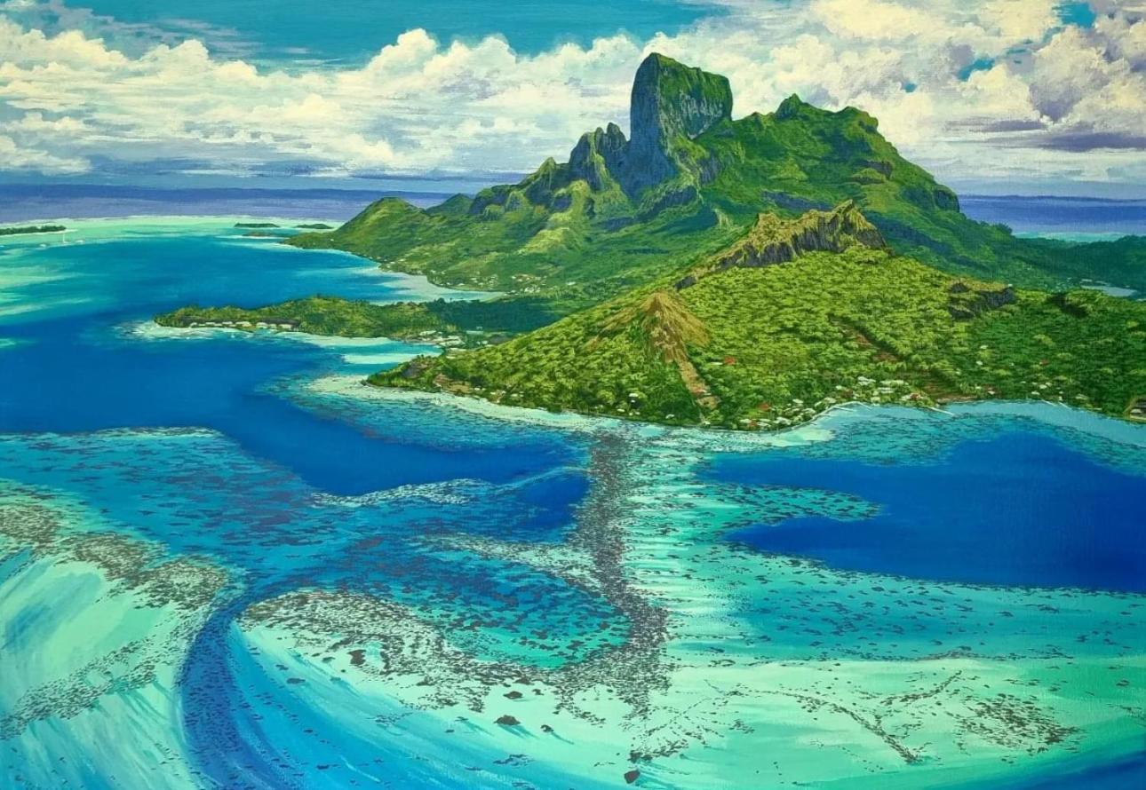 波拉波拉Iaora Borabora House Puhia公寓 外观 照片